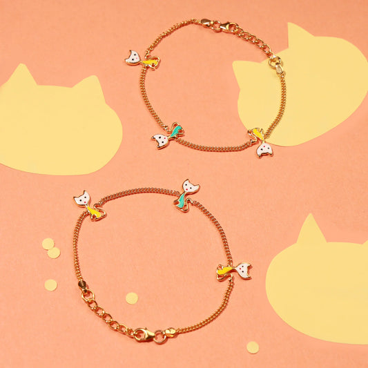 Kitty bracelet Silver