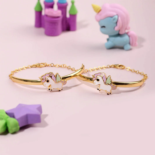 Unicorn Bracelet/Kada Silver